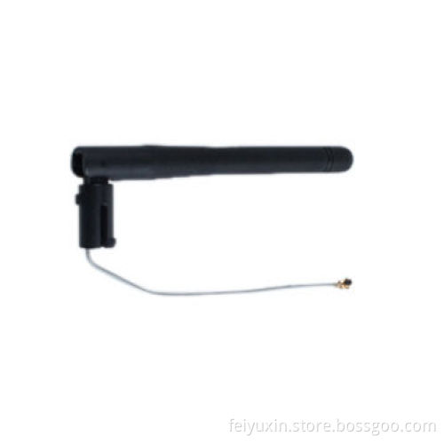 2dBi WIFI rubber antenna with I-PEX, 1.13mm grey cableNew